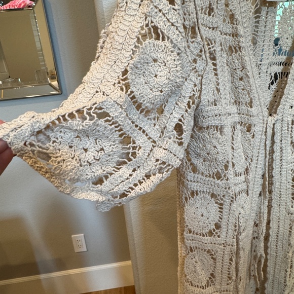 AZ BOHO CROCHET CARDIGAN S/M - Picture 4 of 5